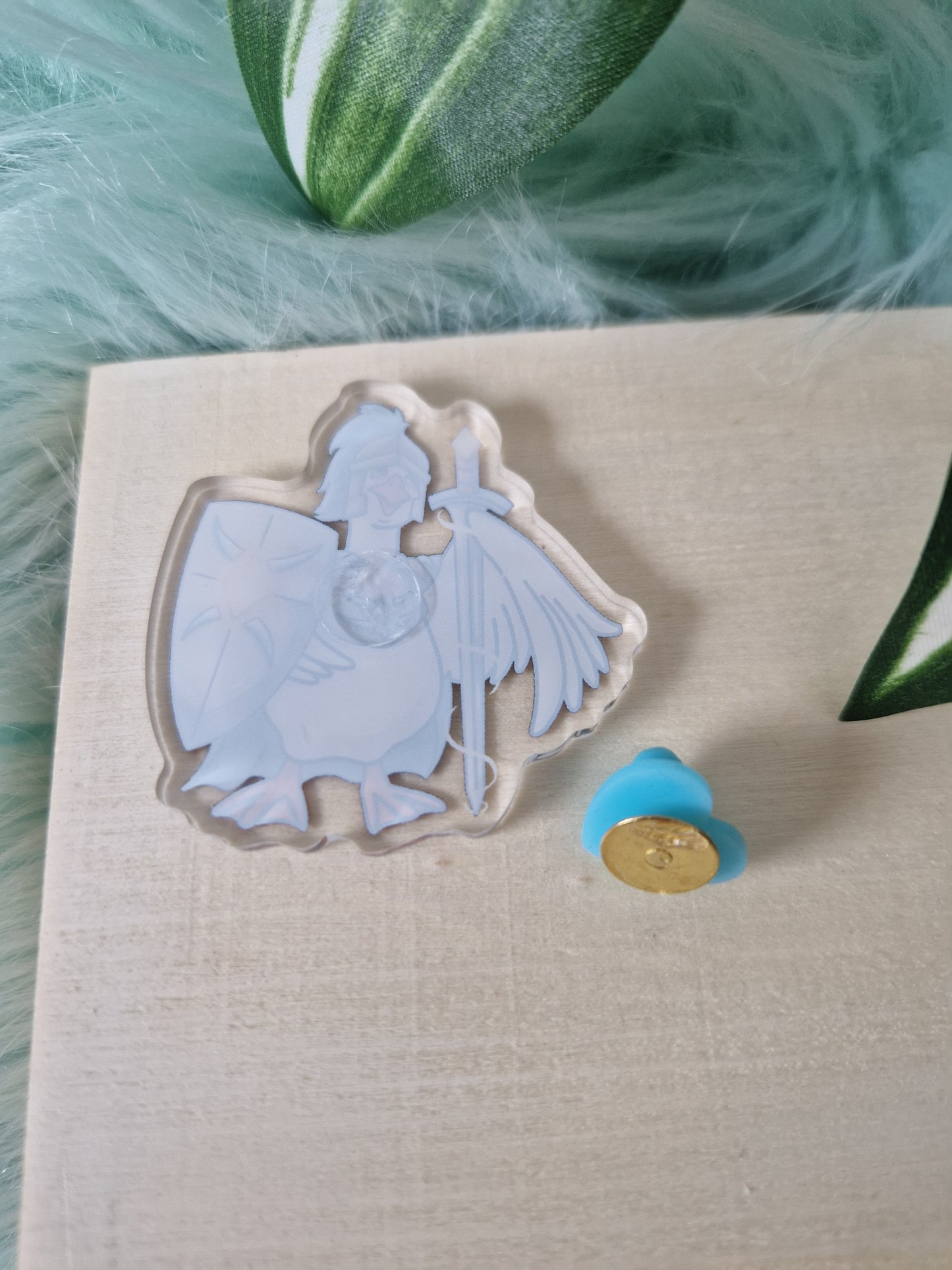 Goose paladin pin | C-grade