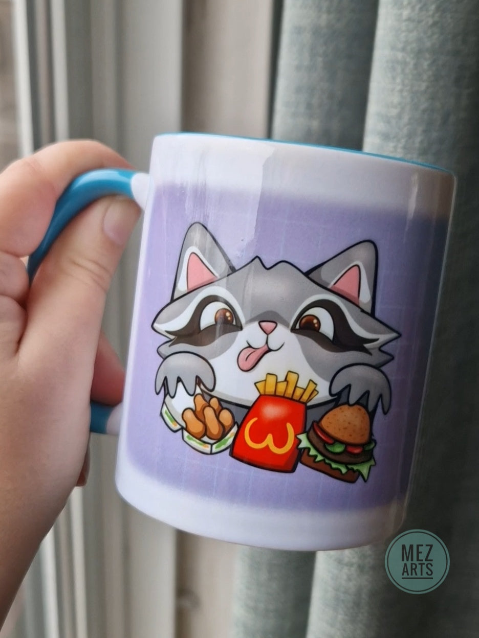 Vreetbeesten raccoon | mug
