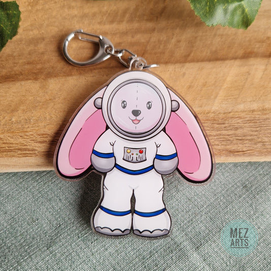 Astronaut bunny plush | keychain