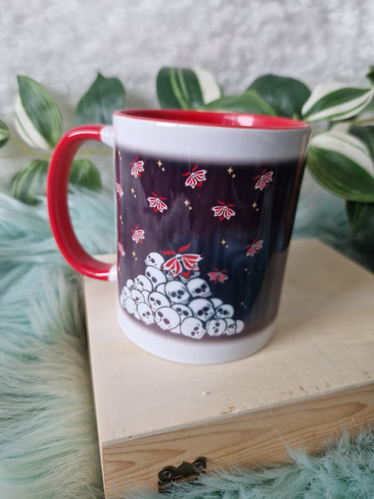 Skull Moth mug 4 | B-grade