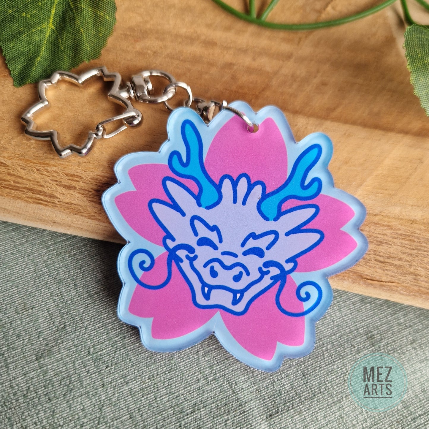 Sakura dragonhead | keychain