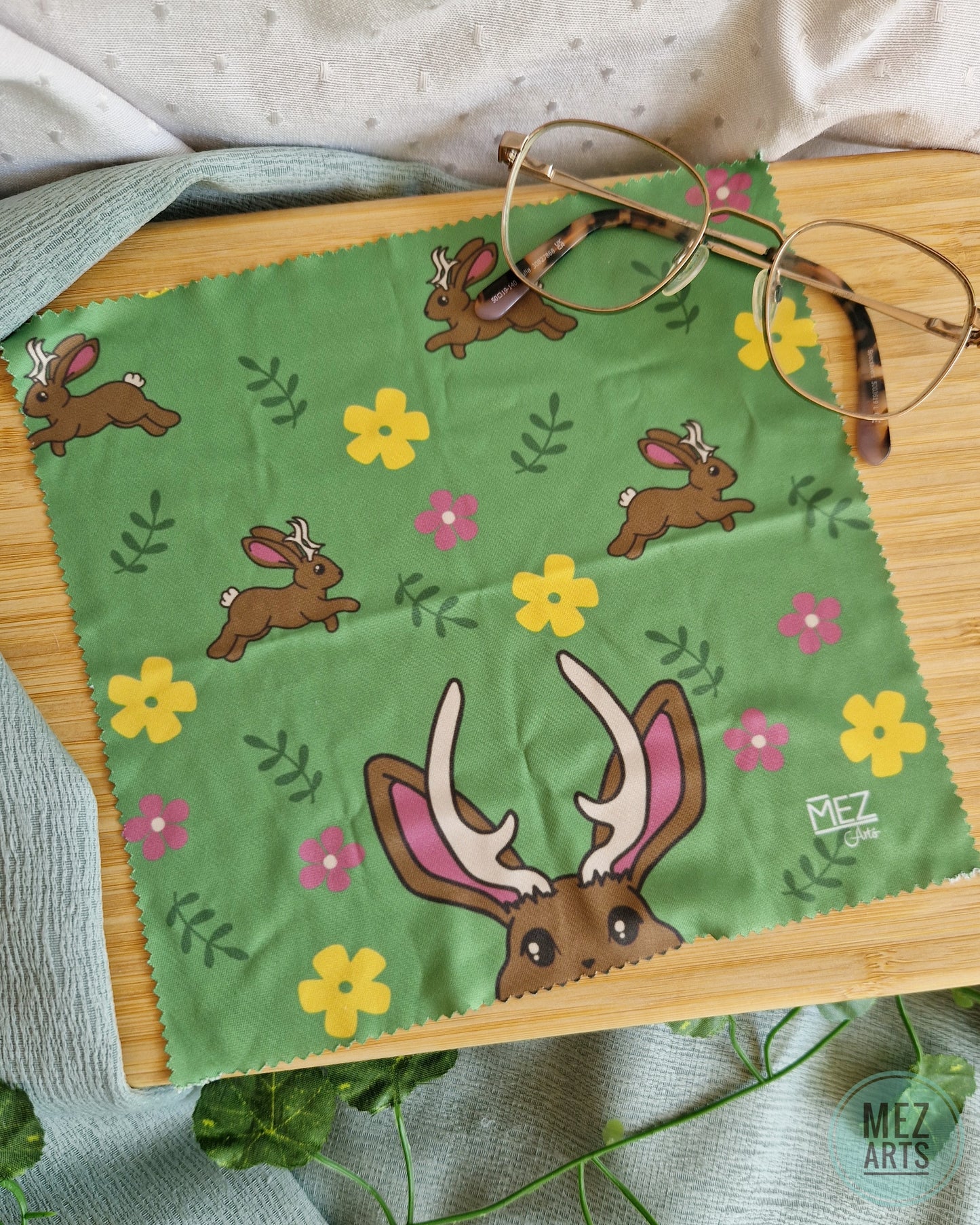 Jackalopes | Glasses Cloth