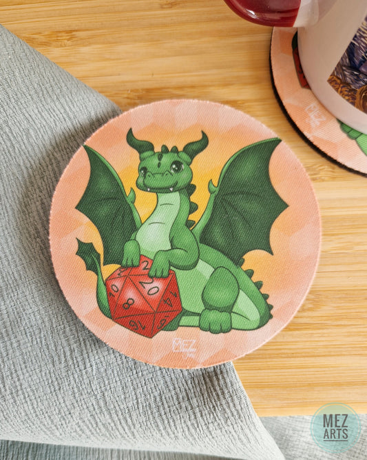 Dice dragon | Coaster