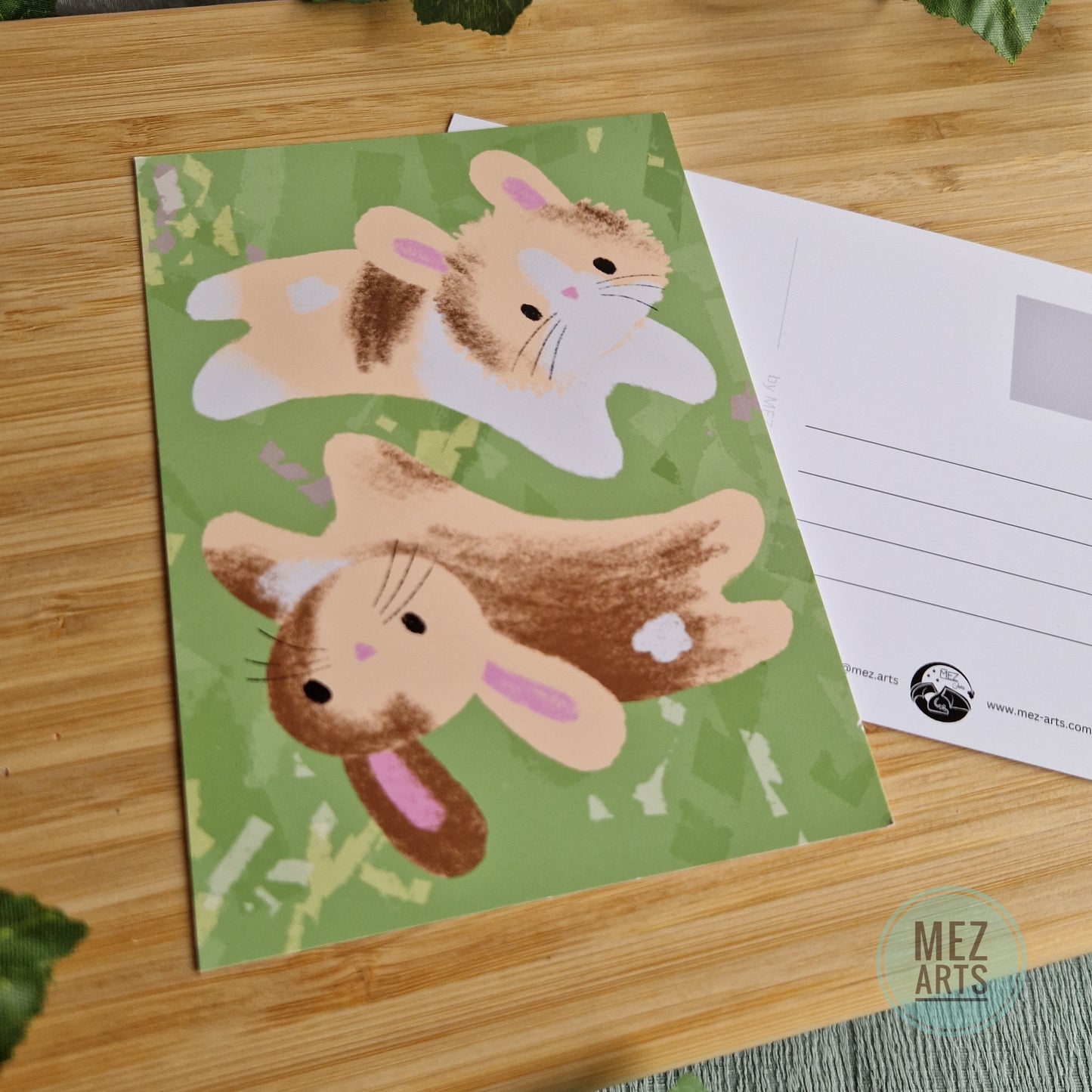 Jessie and James | postcard