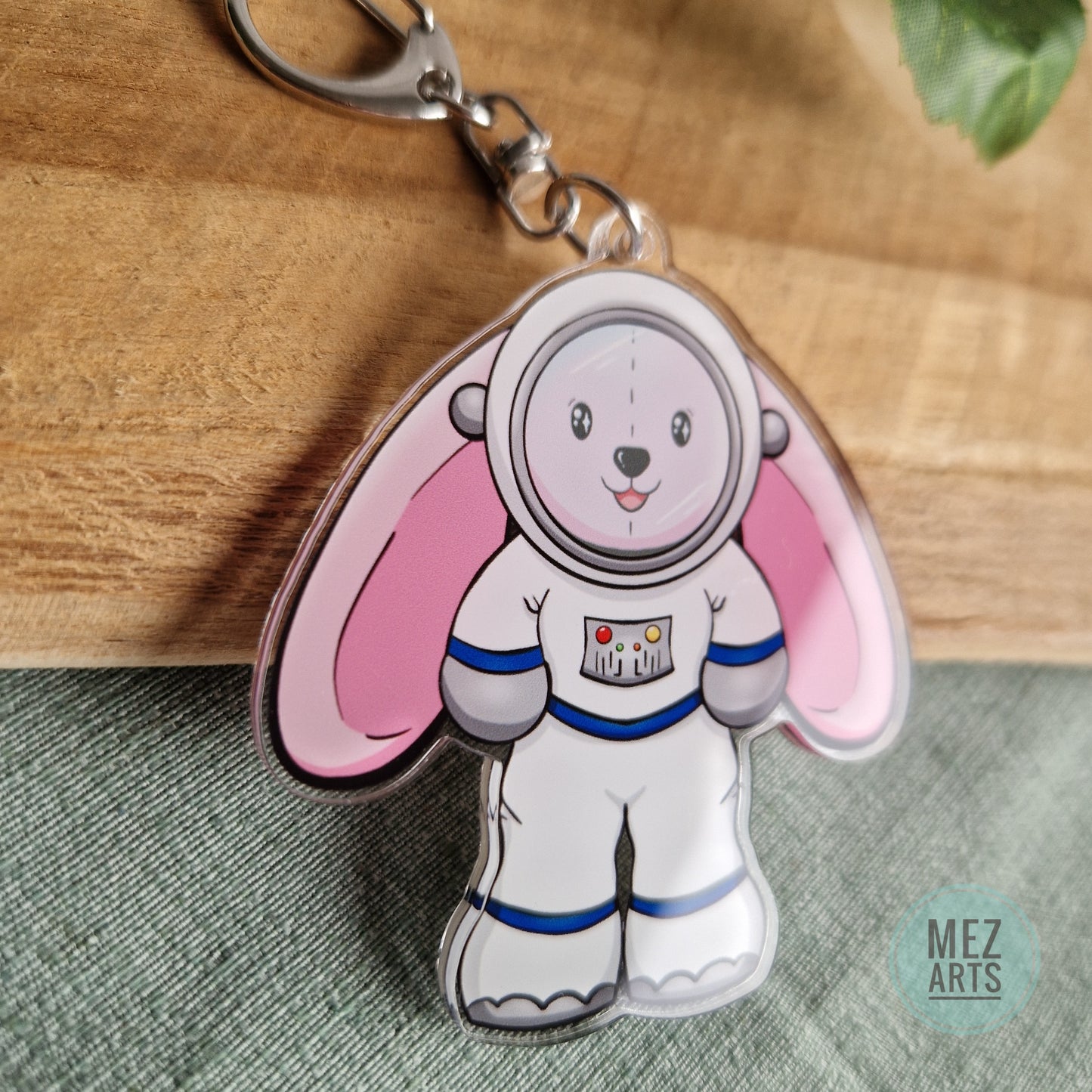 Astronaut bunny plush | keychain