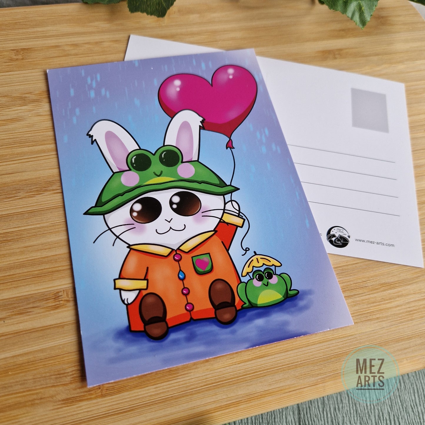 Love bunny | postcard