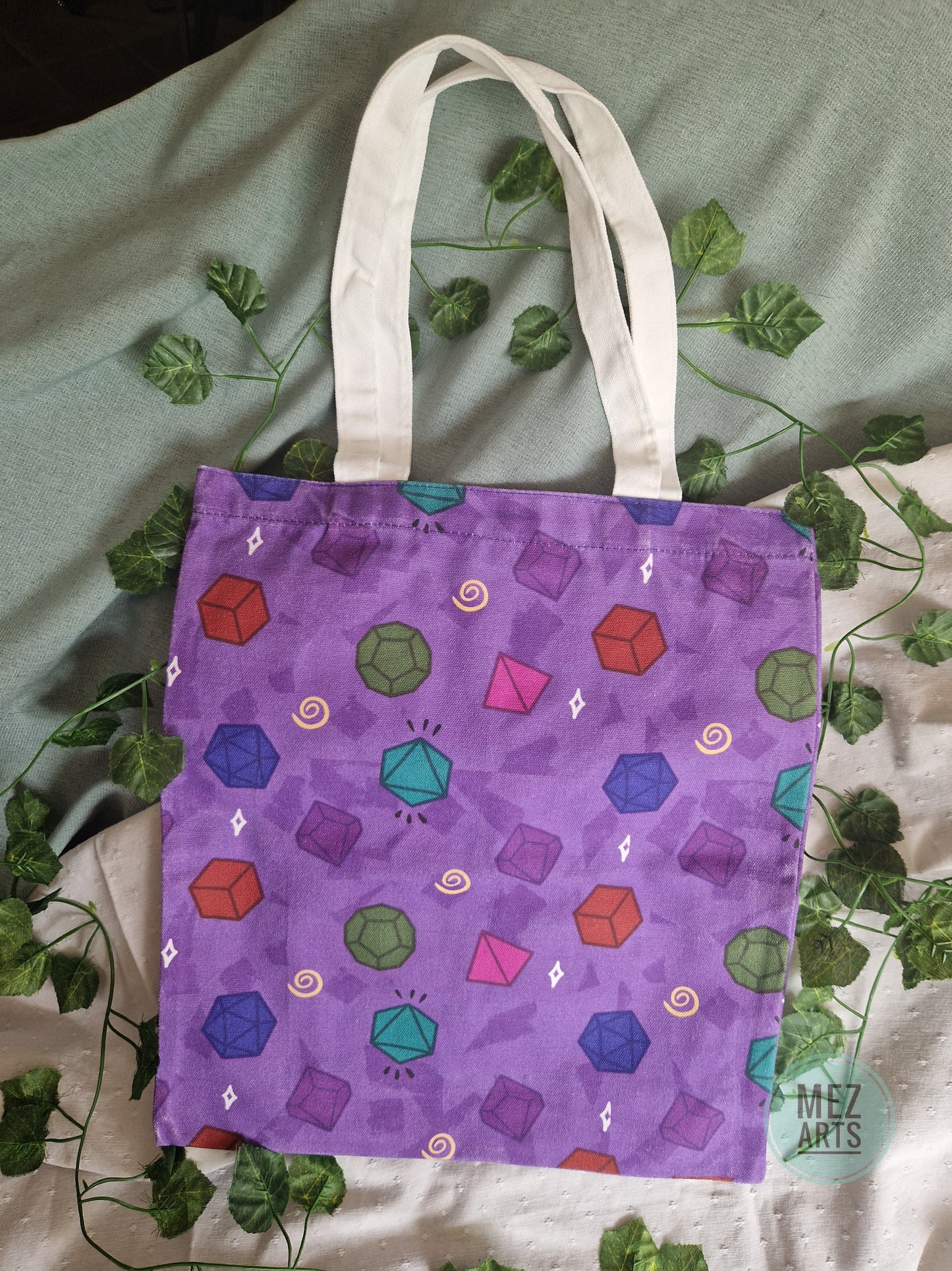 Dice | full print totebag