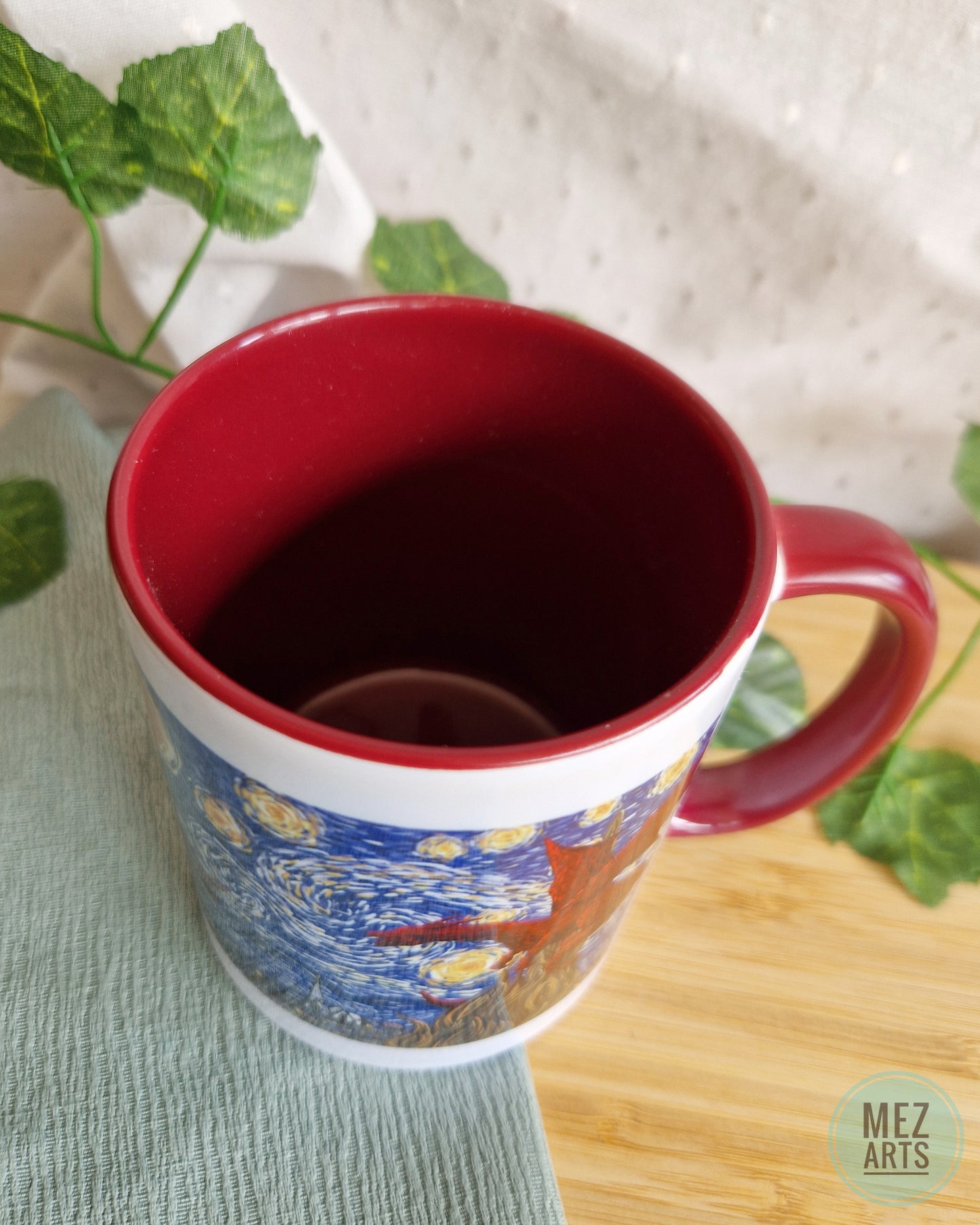 Van Gogh dragon | mug