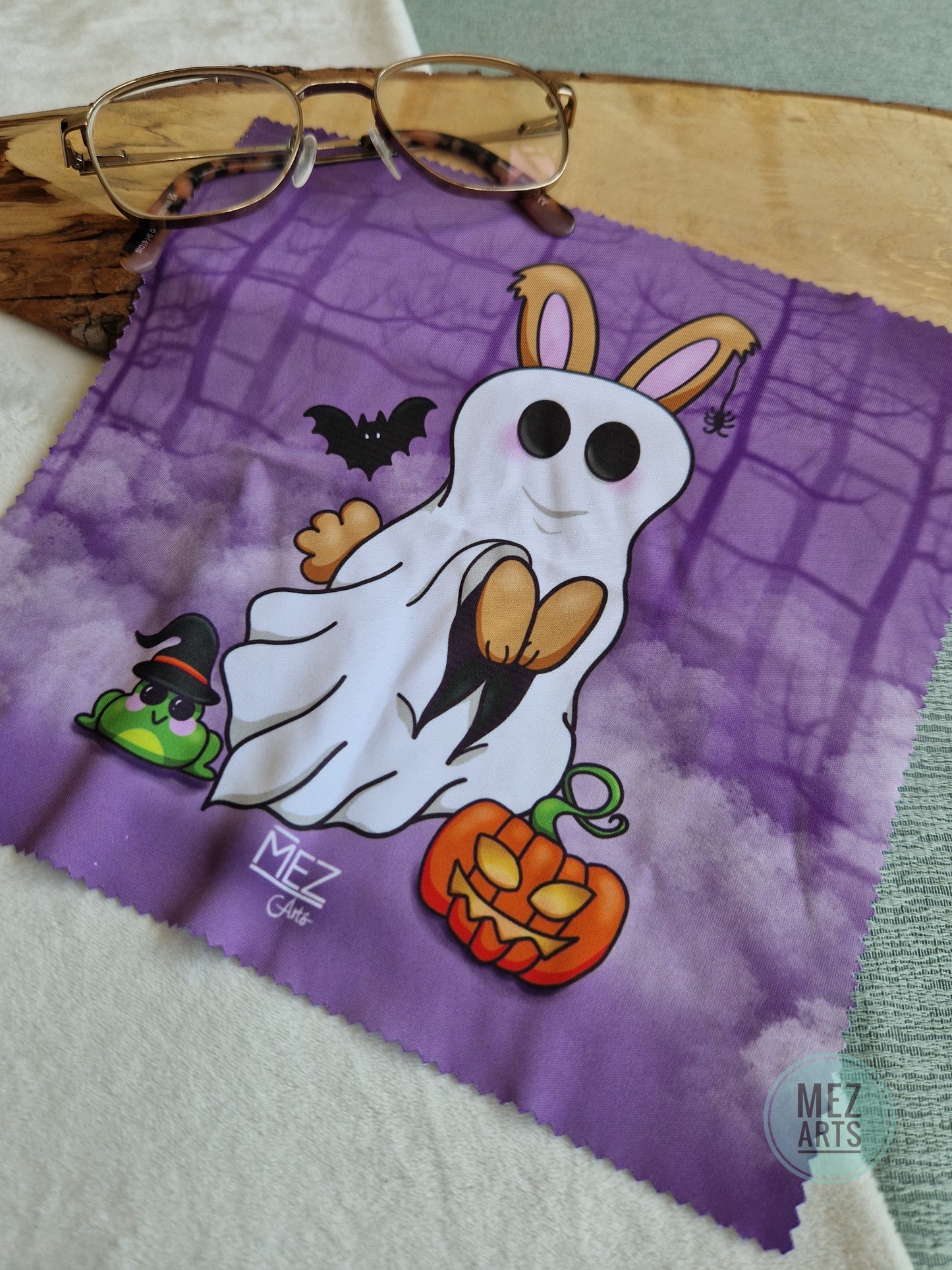 Halloween bunny | Glasses Cloth