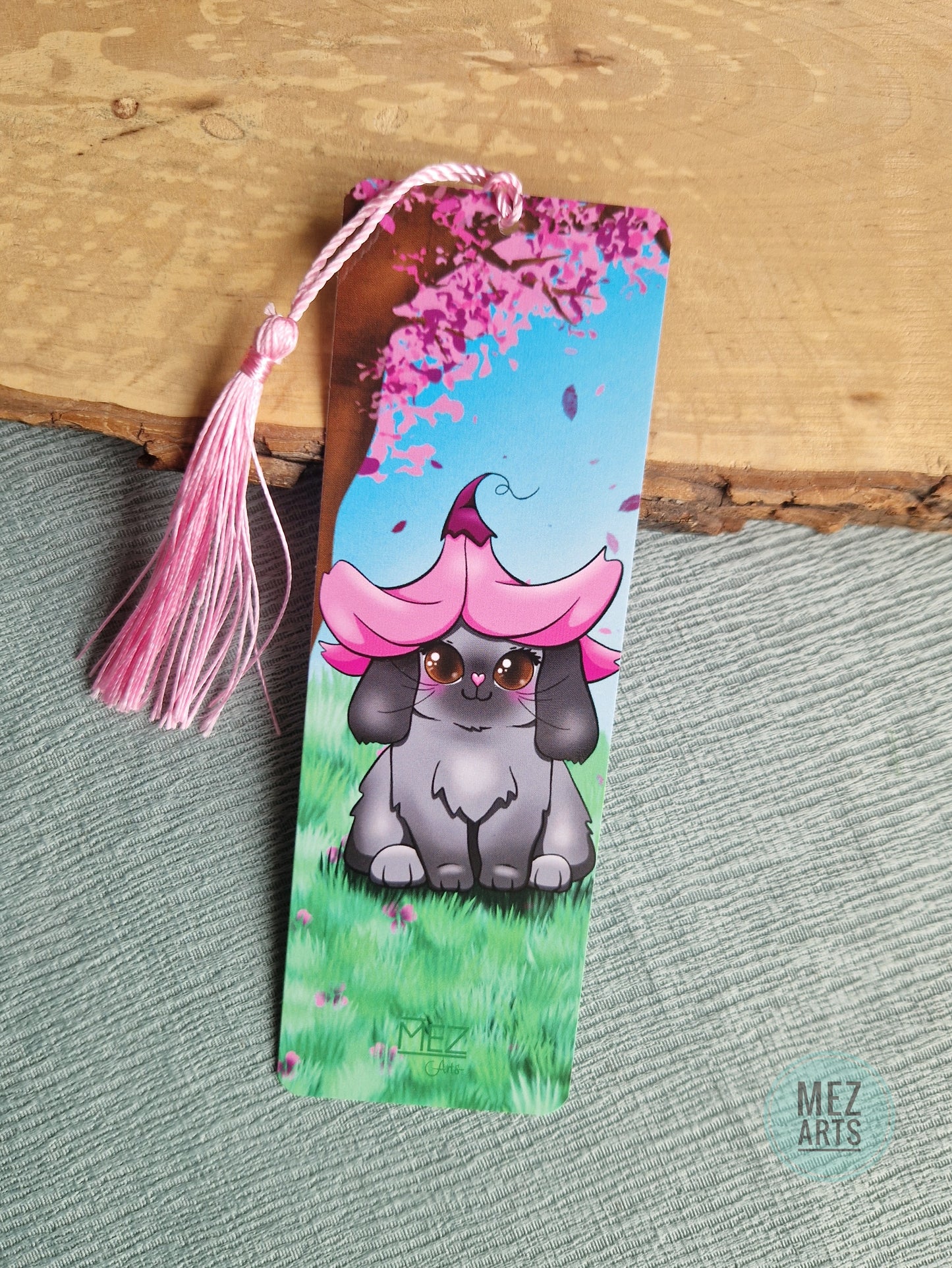 Sakura bunny | bookmark