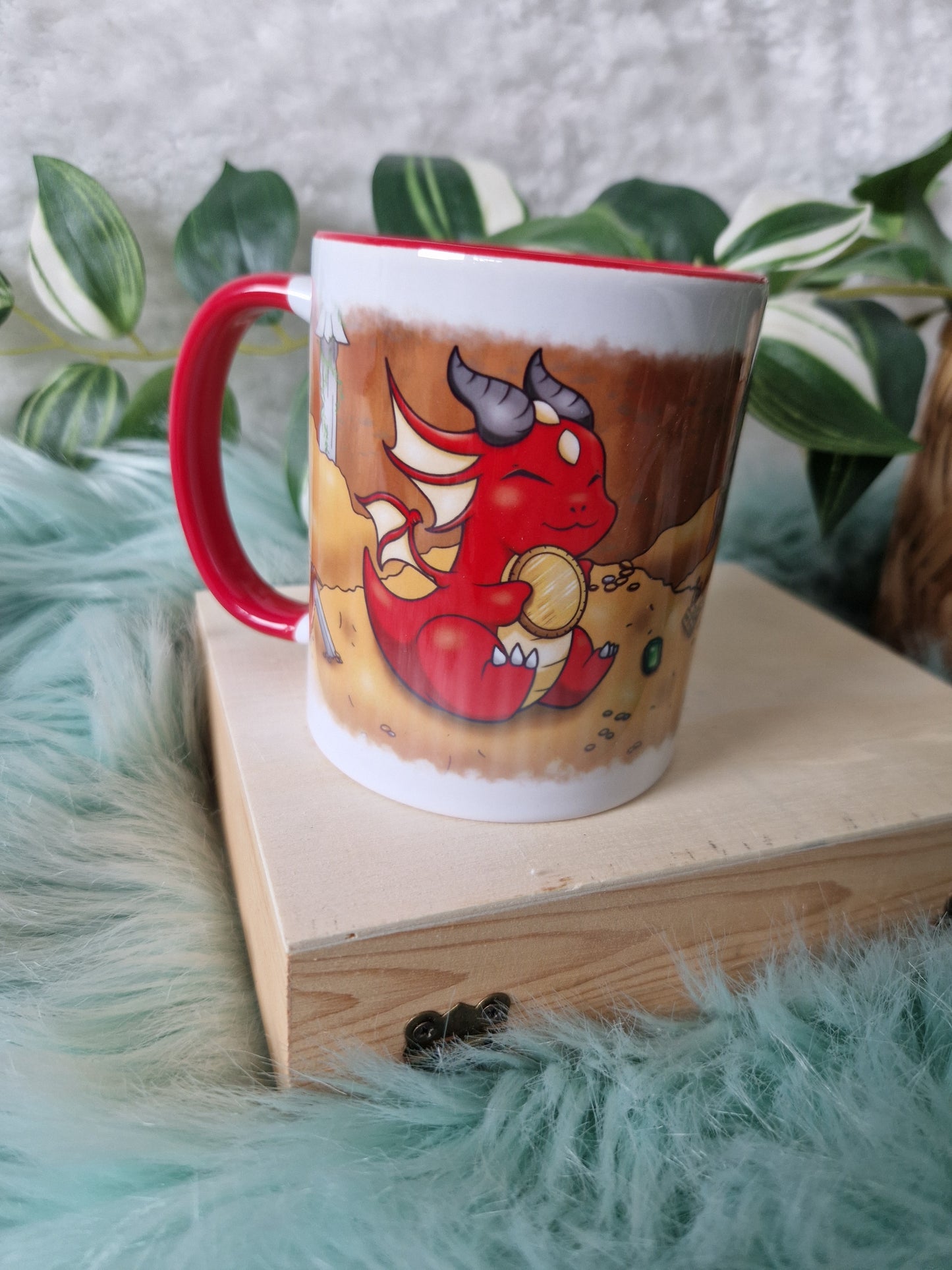 Treasure dragon mug 1 | B-grade