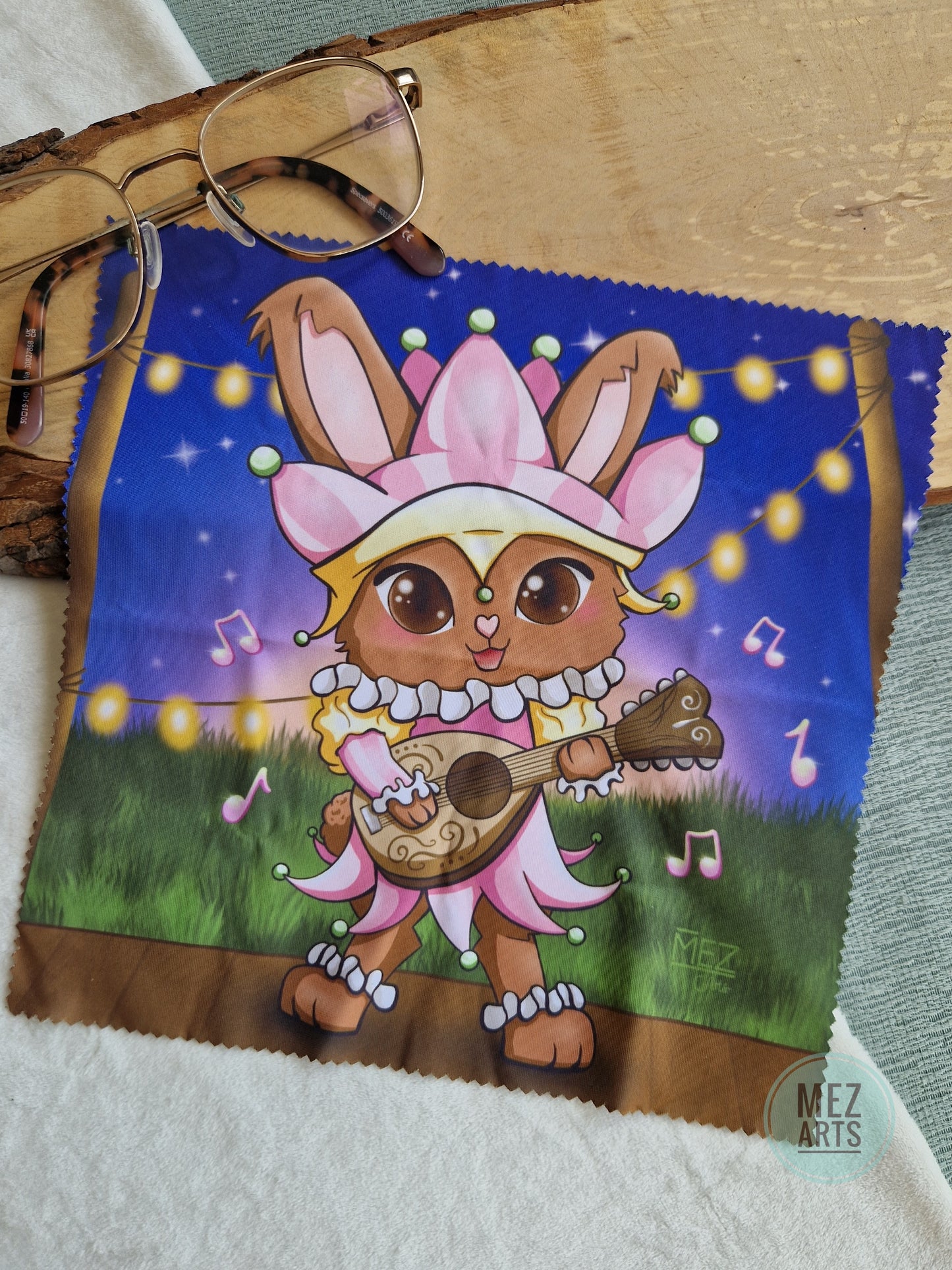 Bard bunny | Glasses Cloth