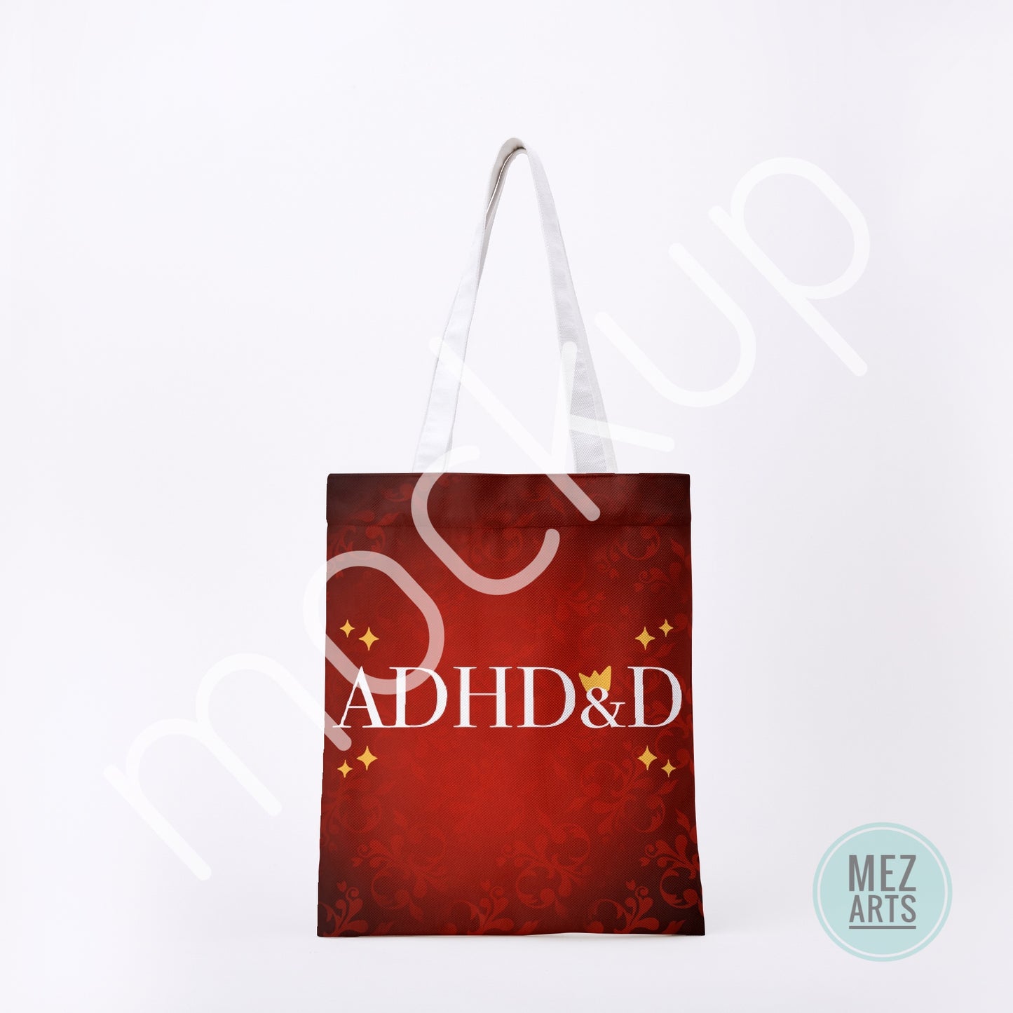 ADHD&D | full print totebag - PRE ORDER