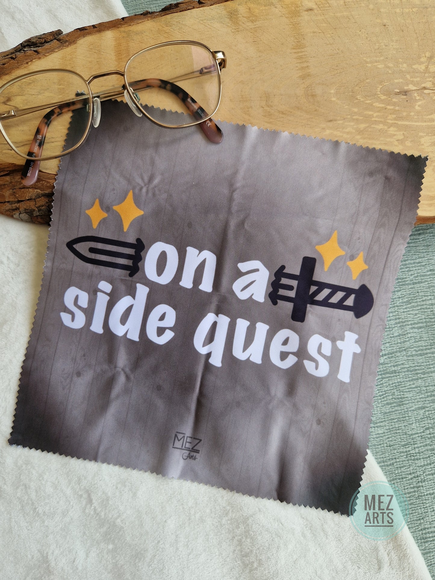 On a sidequest | Glasses Cloth