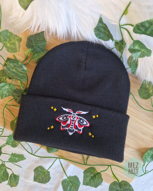 Skull Moth - Beanie