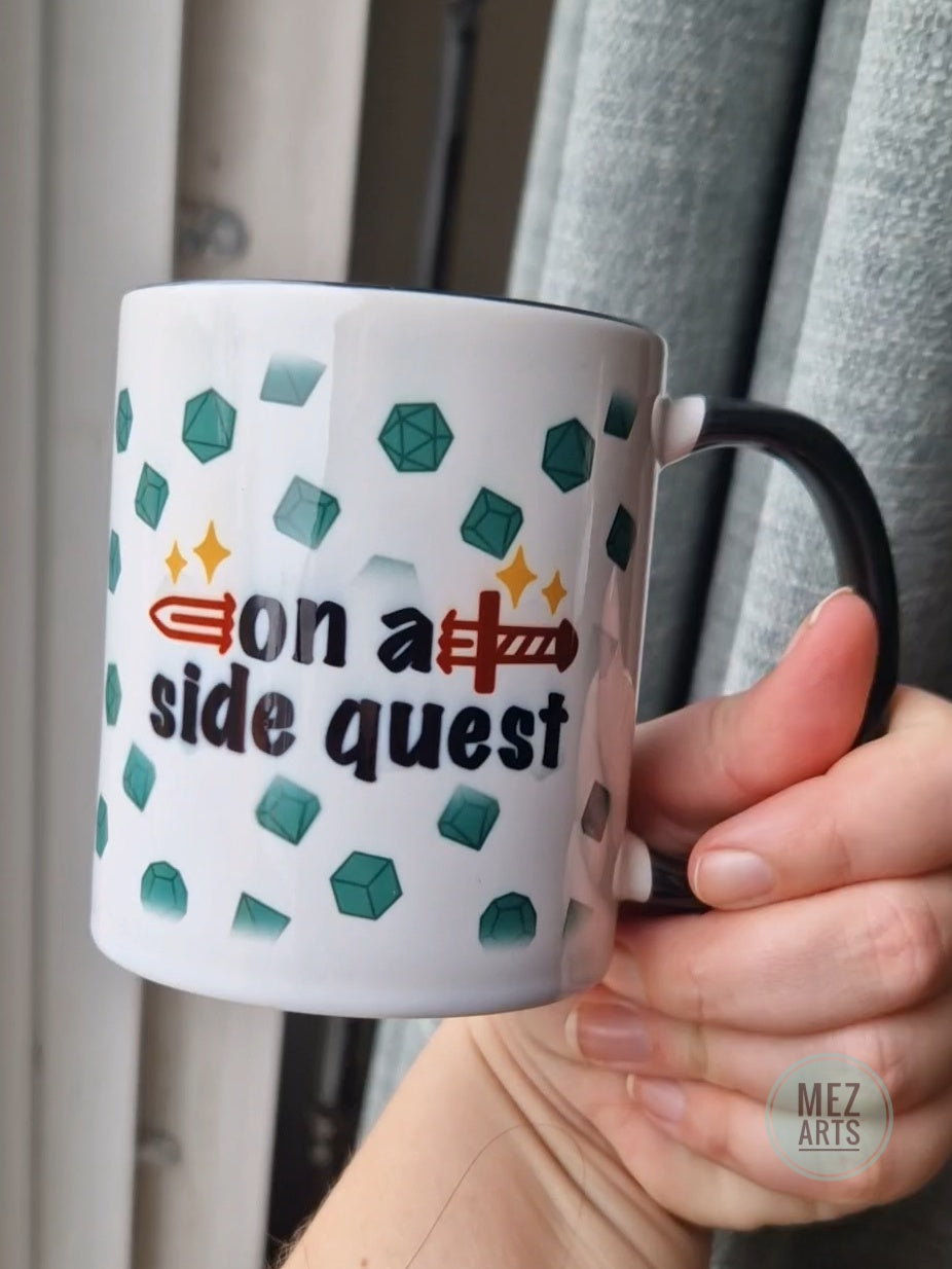 On a side quest | mug
