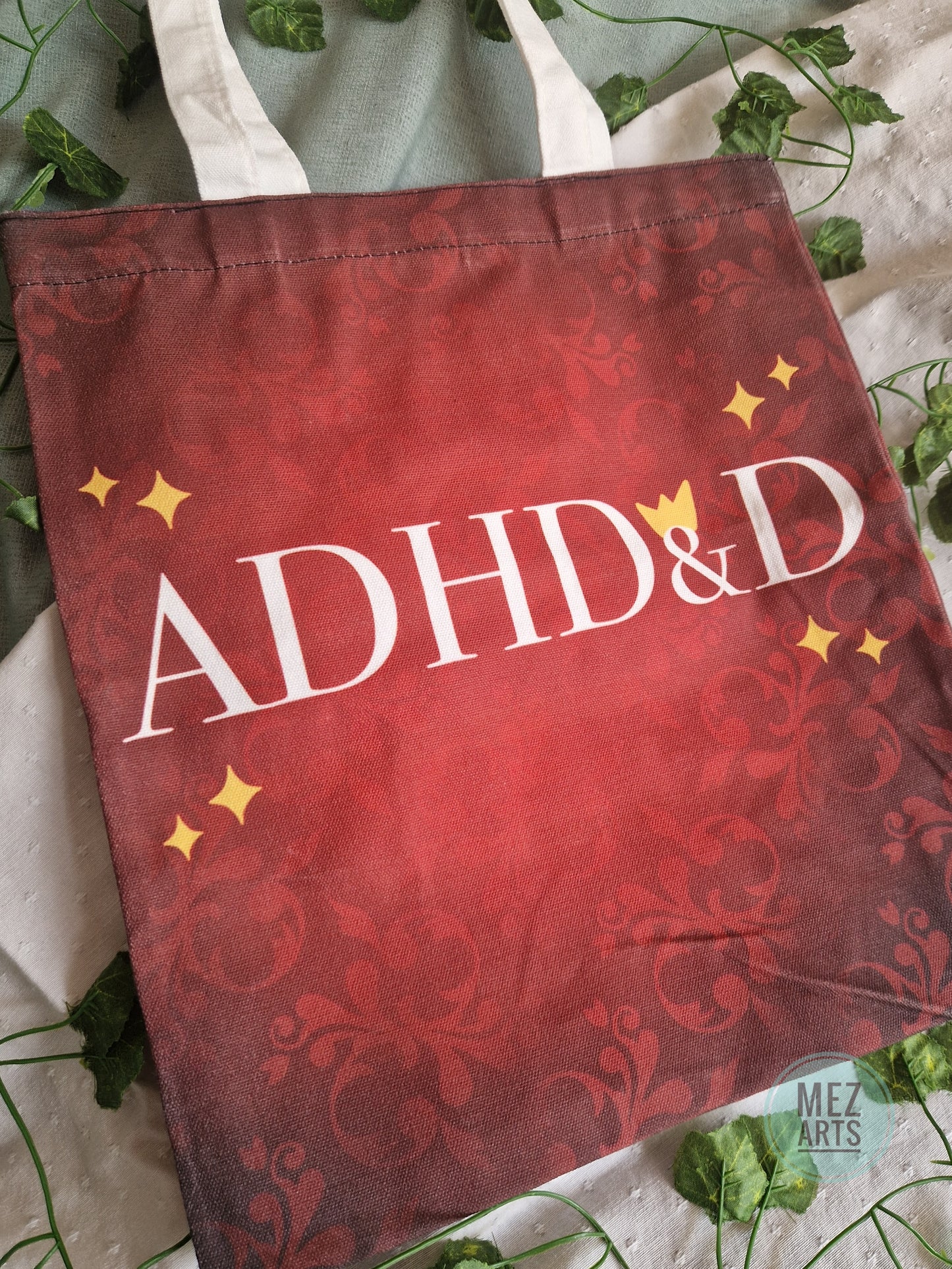 ADHD&D | full print totebag