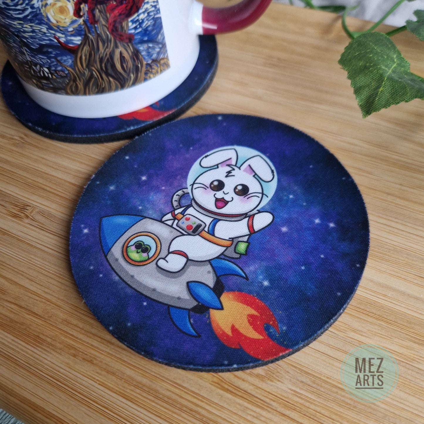 Astronaut bunny | Coaster