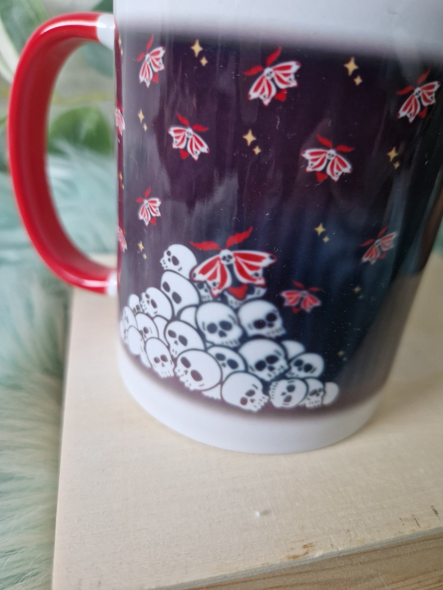 Skull Moth mug 4 | B-grade