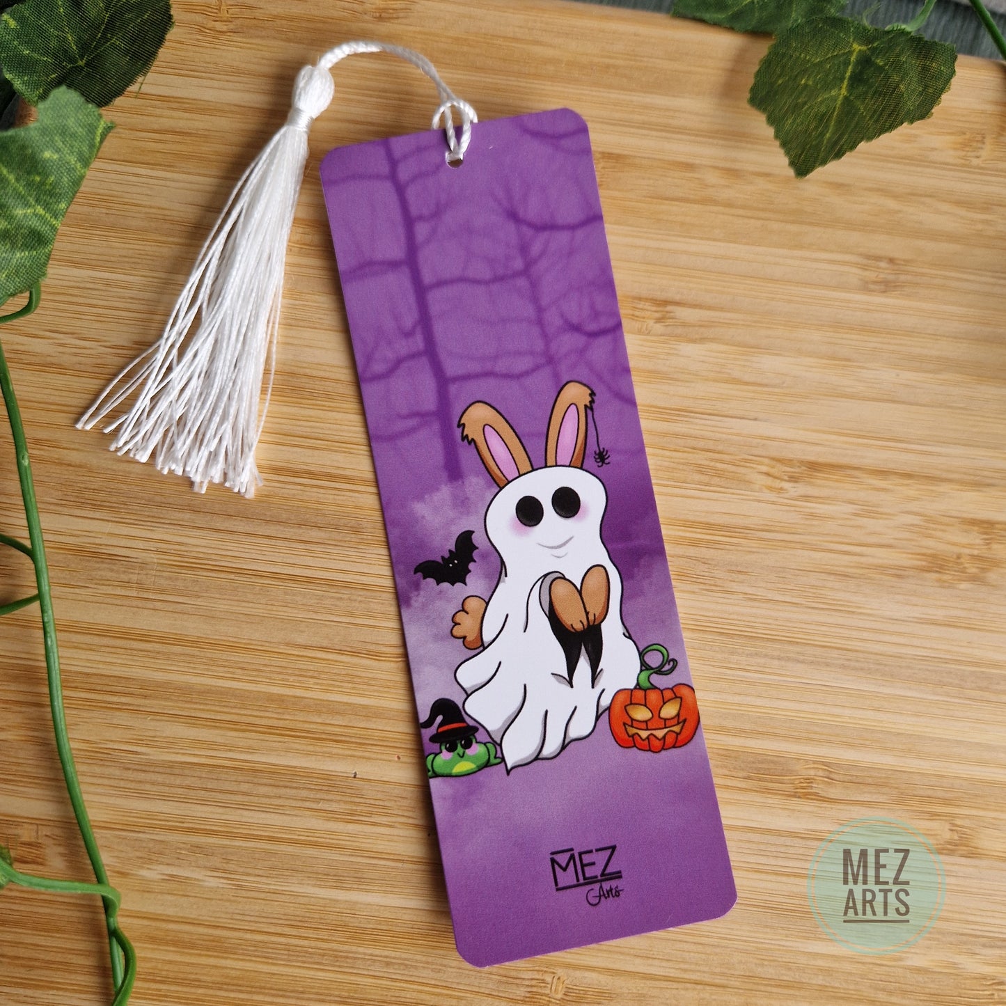 Halloween bunny | bookmark