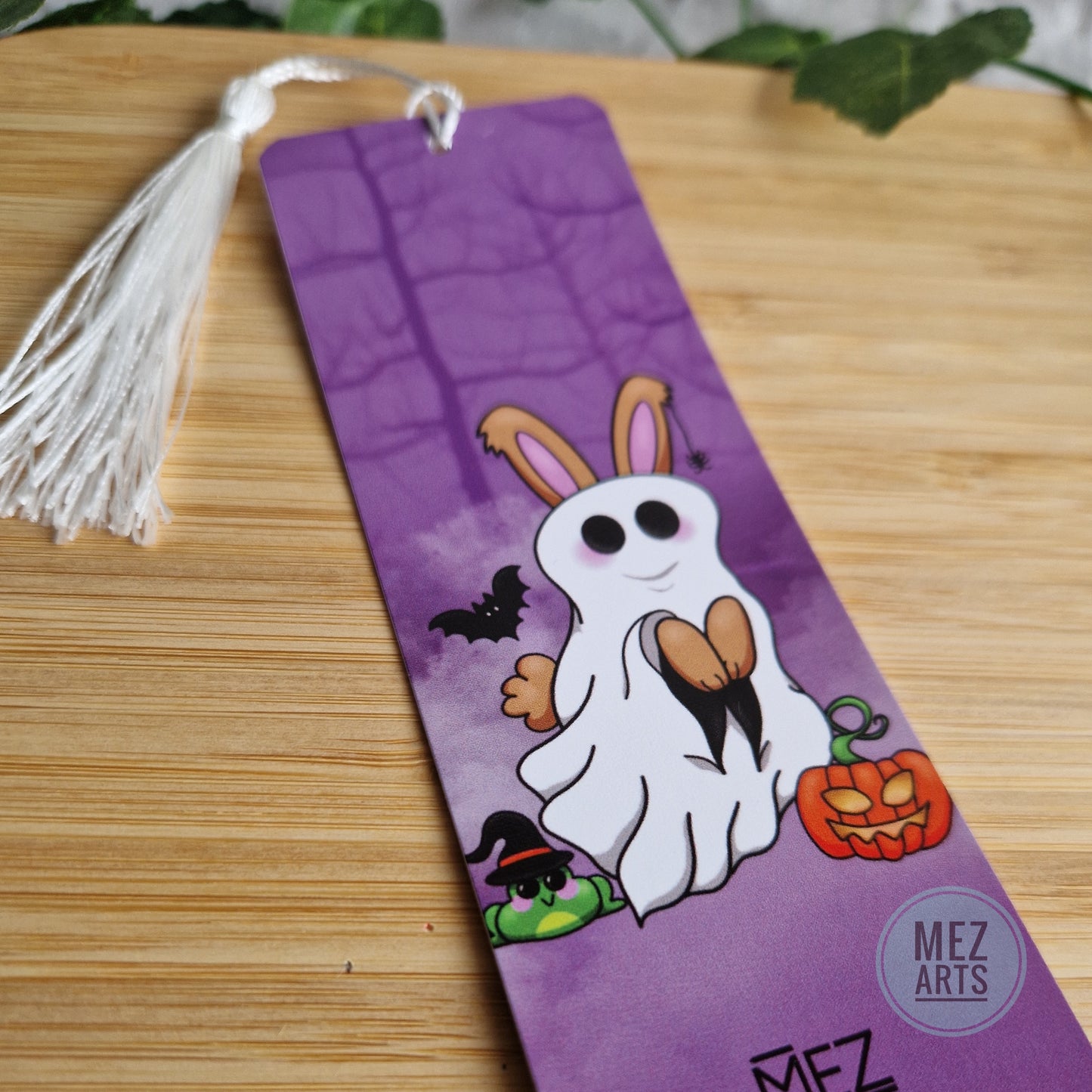 Halloween bunny | bookmark