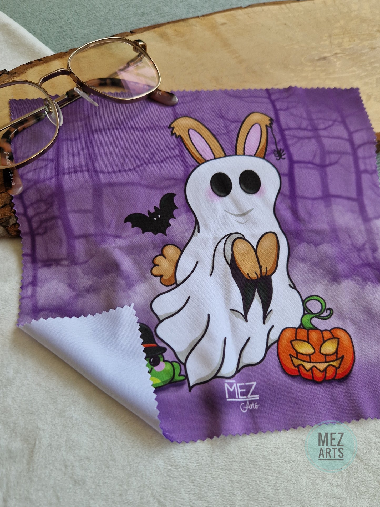 Halloween bunny | Glasses Cloth