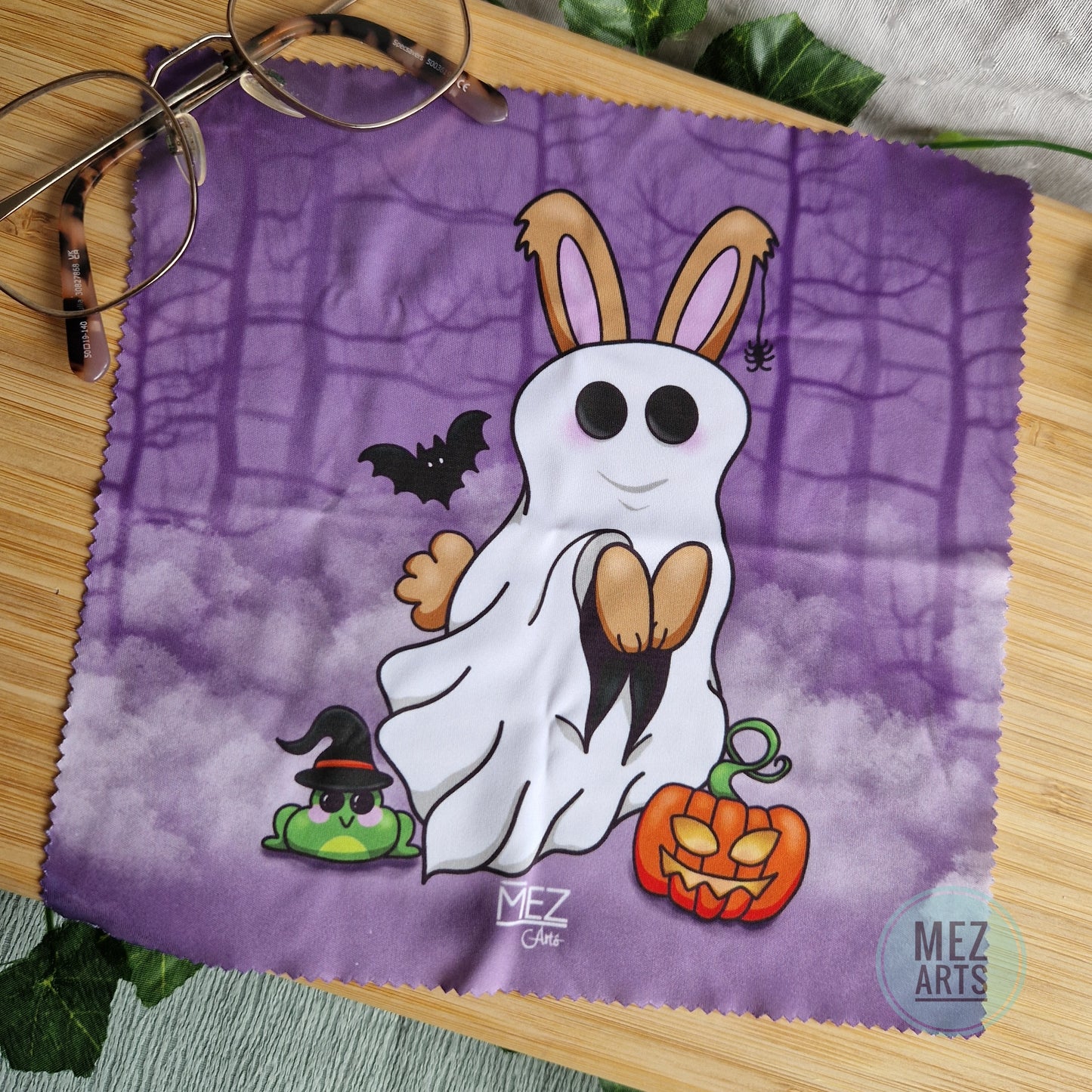 Halloween bunny | Glasses Cloth