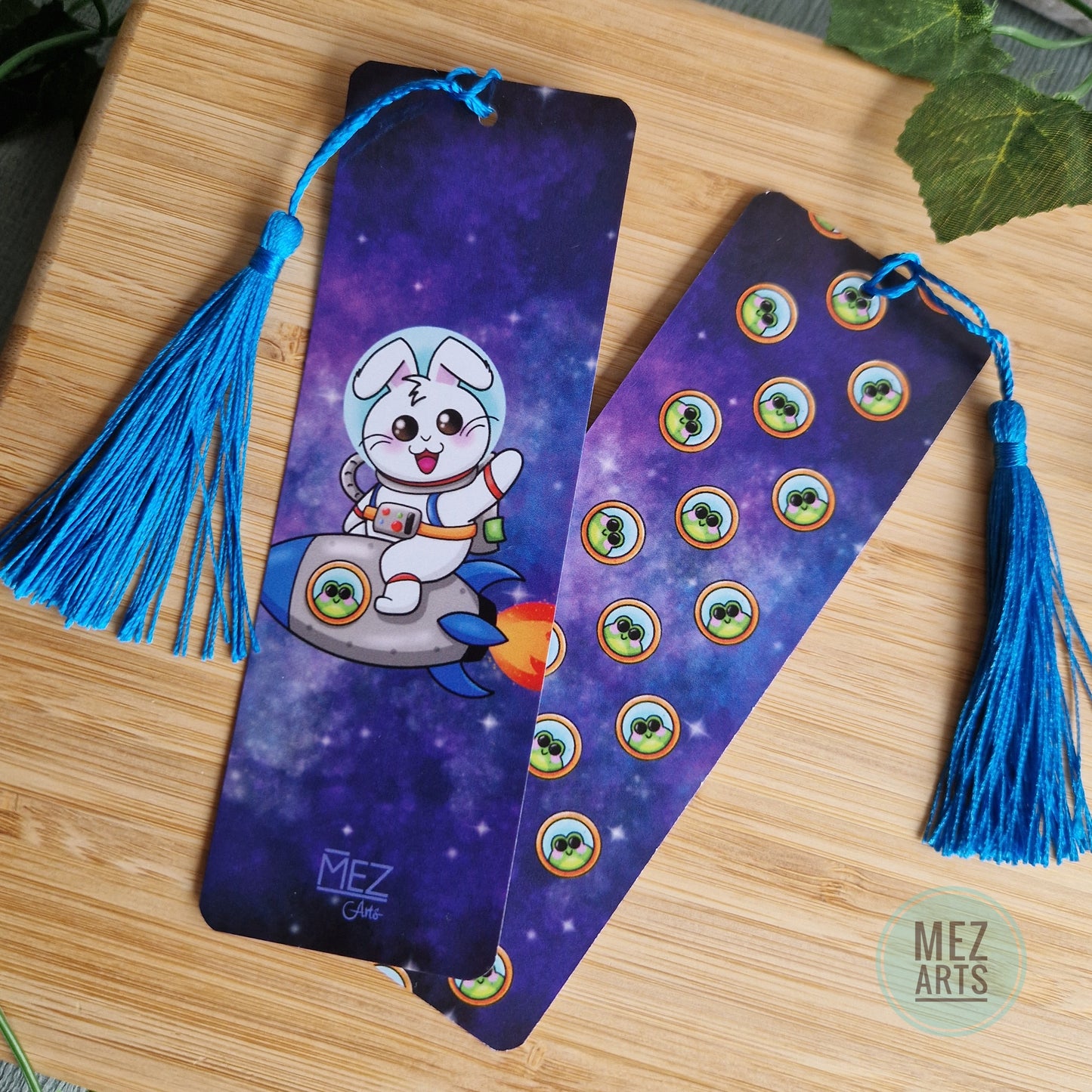 Astronaut bunny | bookmark