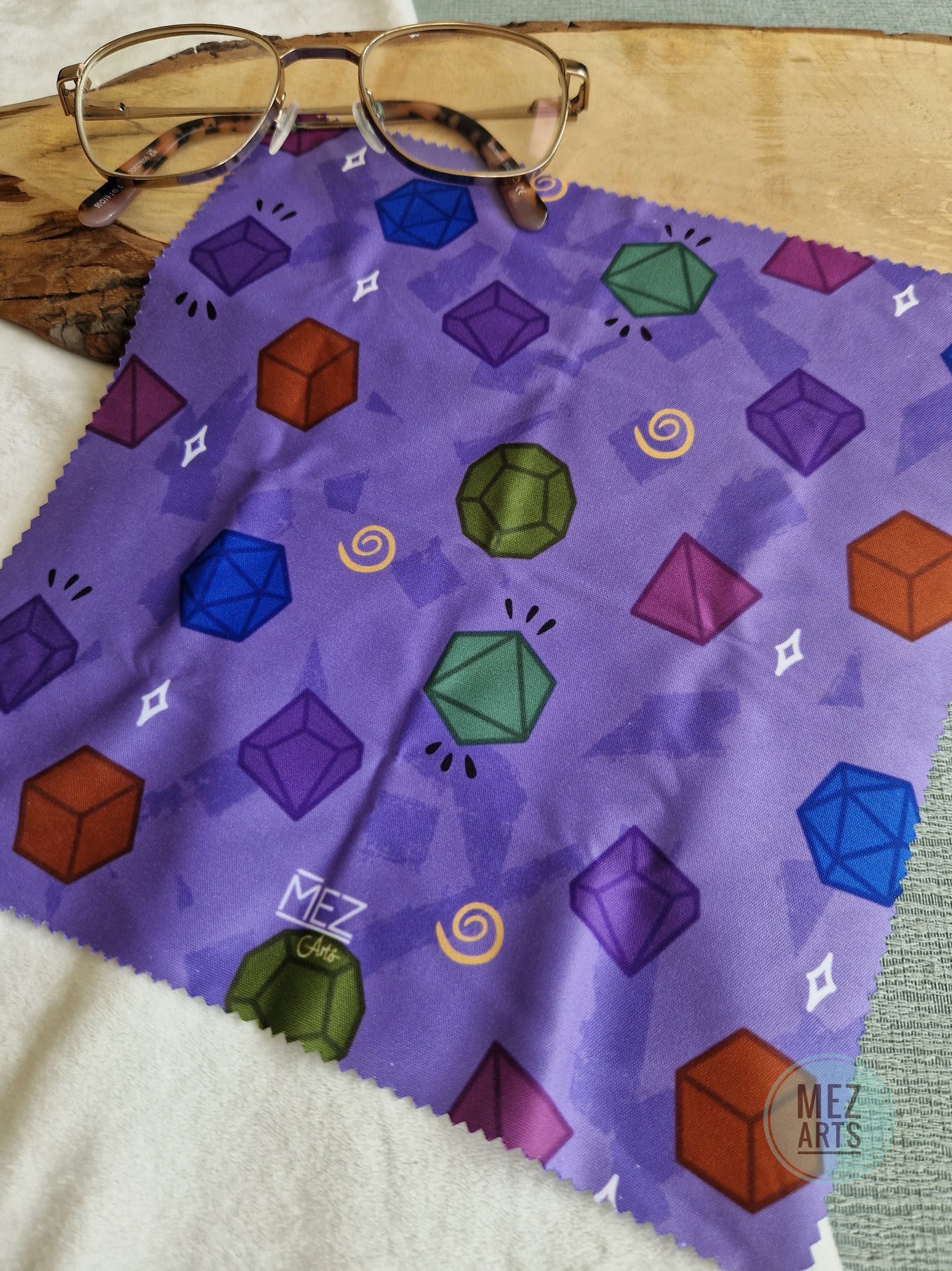 Dice | Glasses Cloth