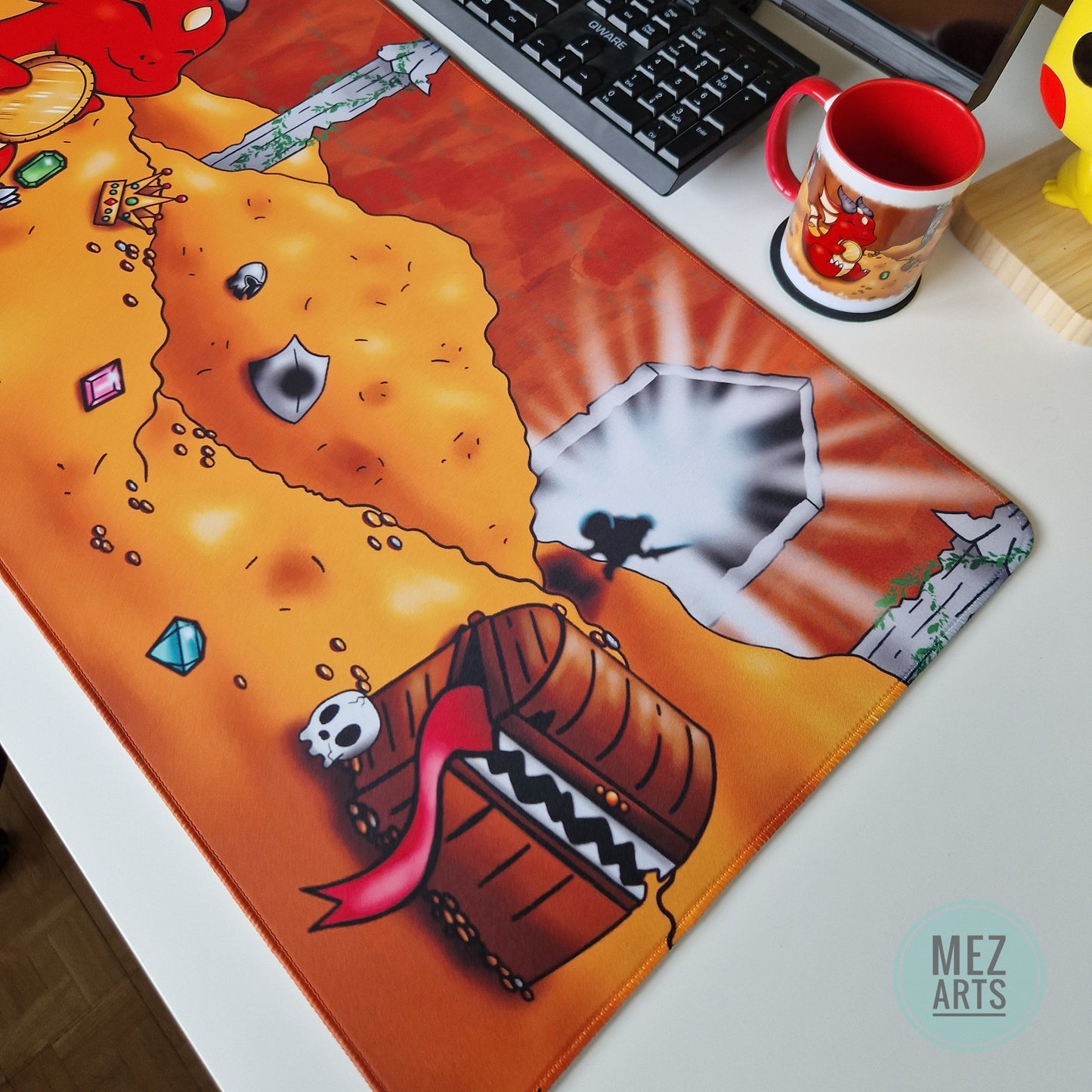 Treasure Dragon | Gaming Deskmat 90x40cm