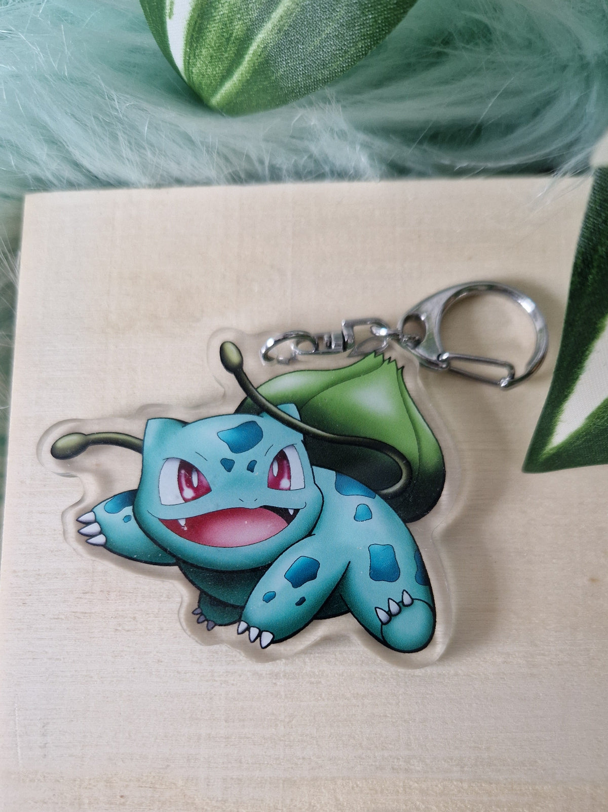 Bulbasaur Key Rings Bulbasaur Keychain | B-grade – MEZ Arts