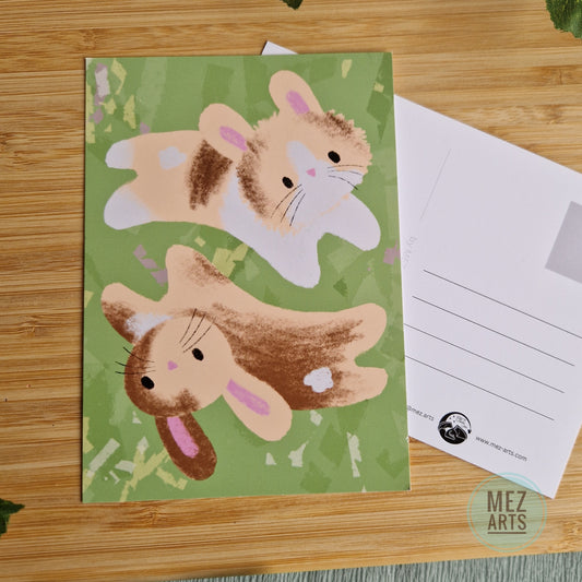 Jessie and James | postcard