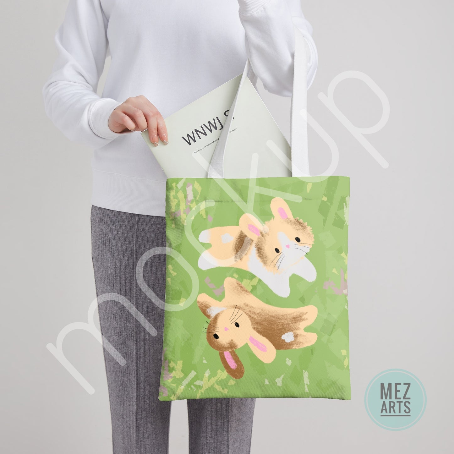 Jessie and James | full print totebag - PRE ORDER