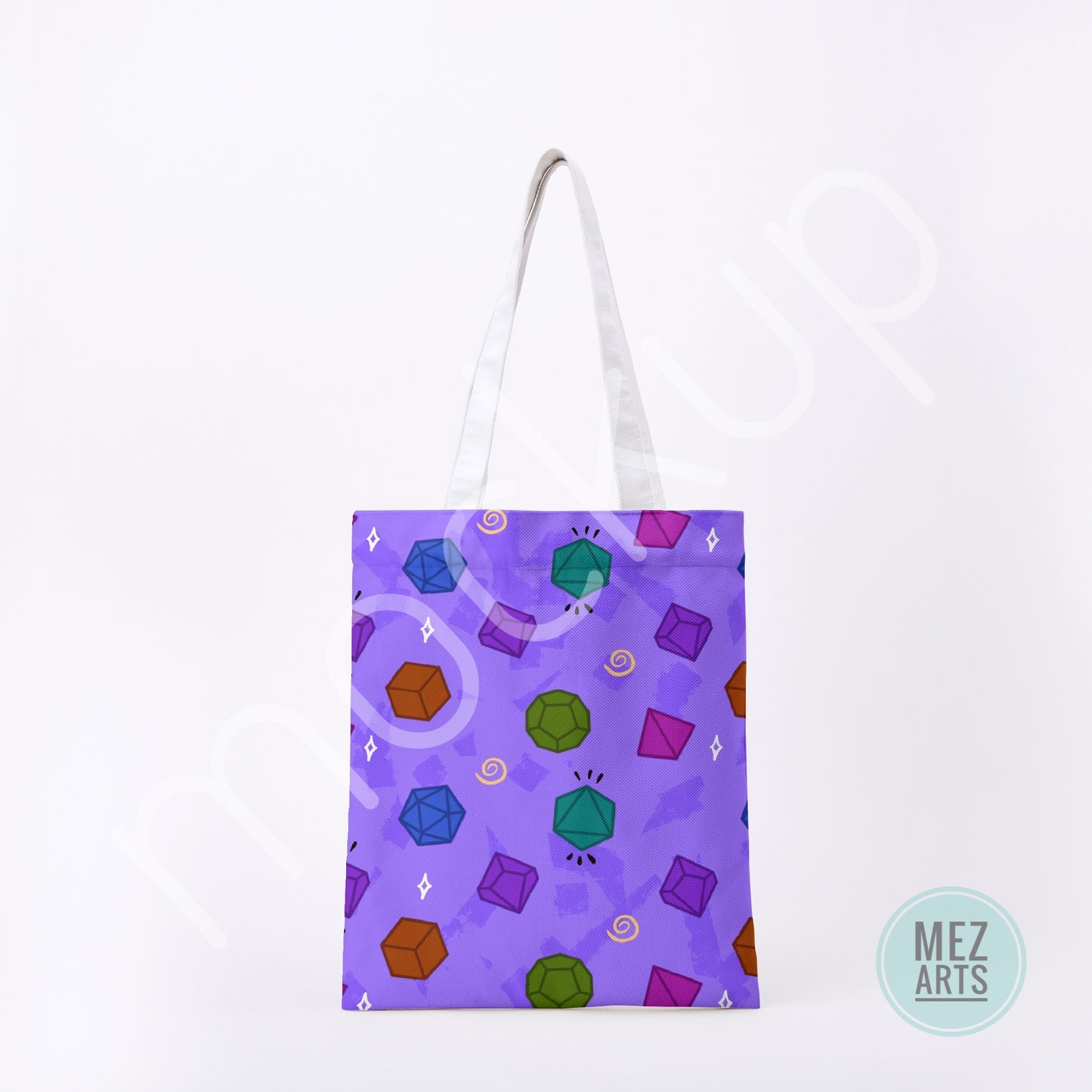 Dice | full print totebag - PRE ORDER