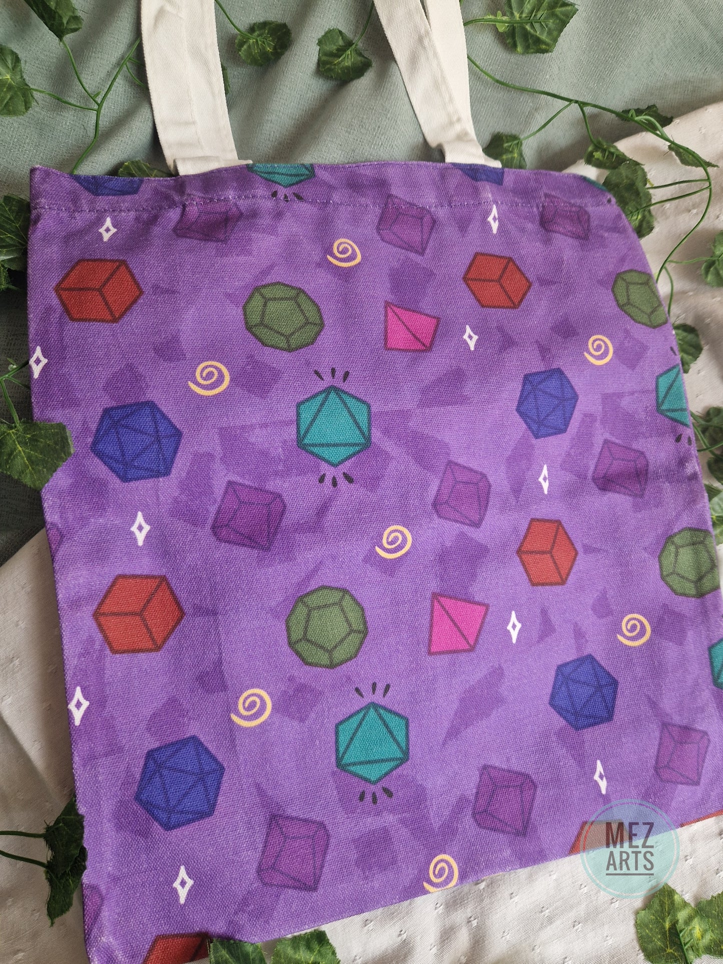 Dice | full print totebag