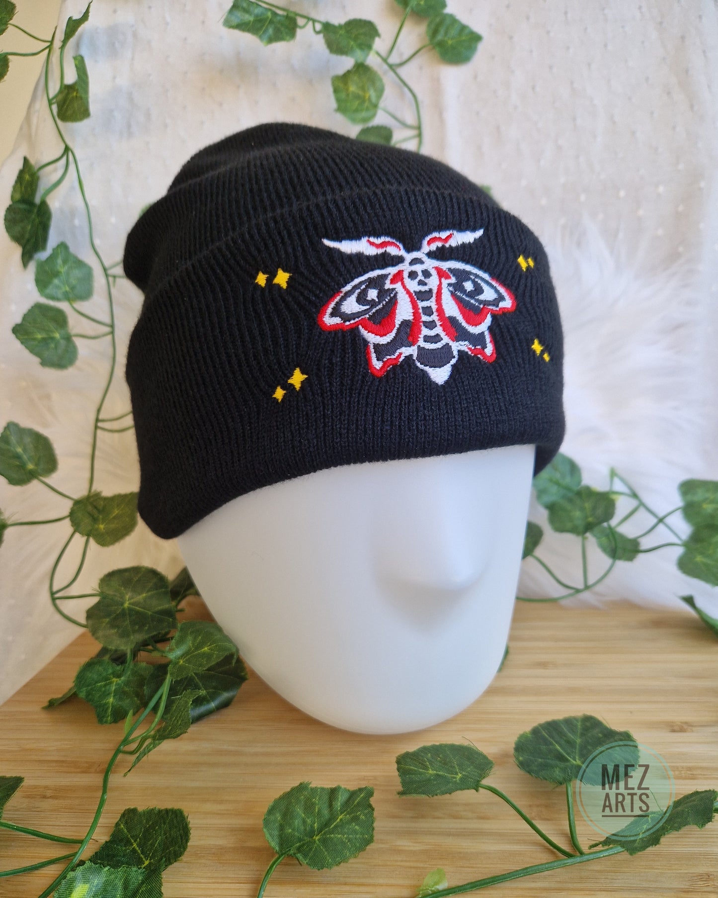 Skull Moth - Beanie