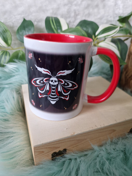 Skull Moth mug 3 | B-grade