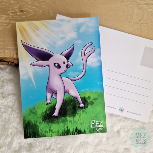 Espeon | postcard