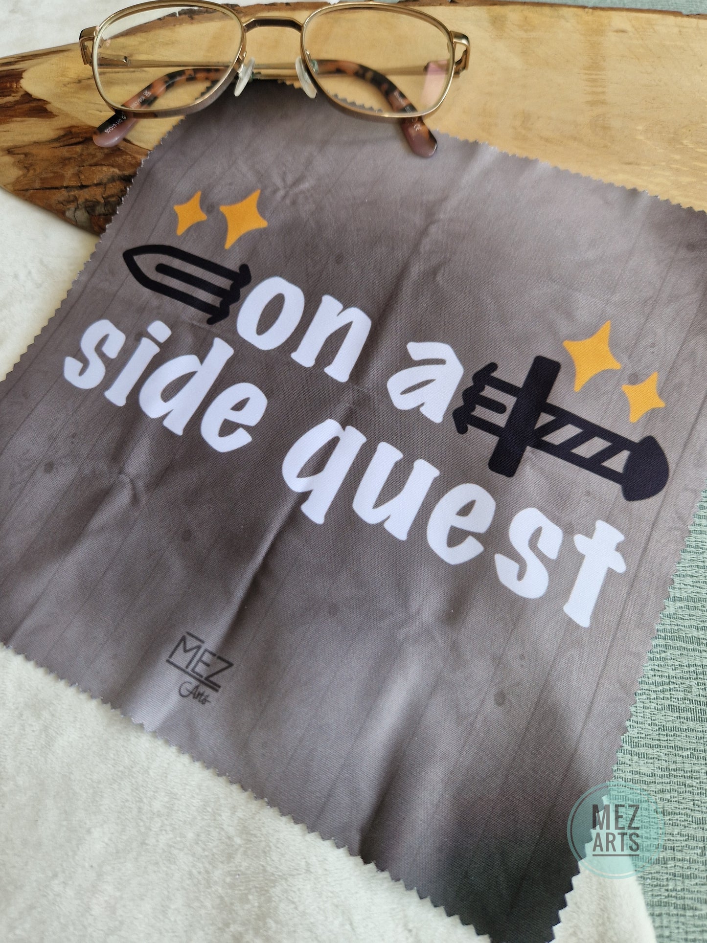 On a sidequest | Glasses Cloth