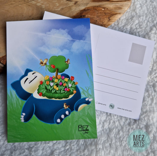 Snorlax | postcard