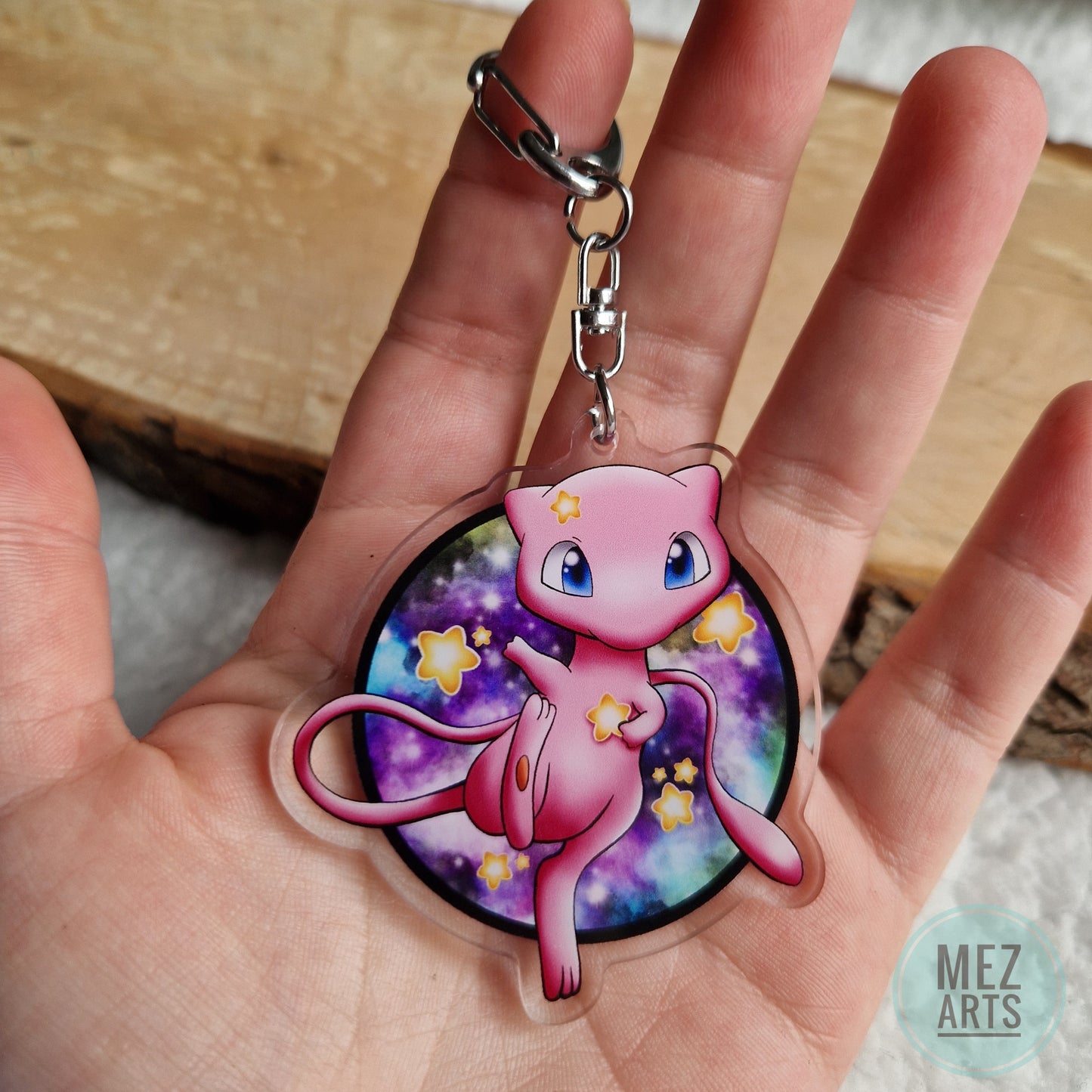 Mew in space | keychain