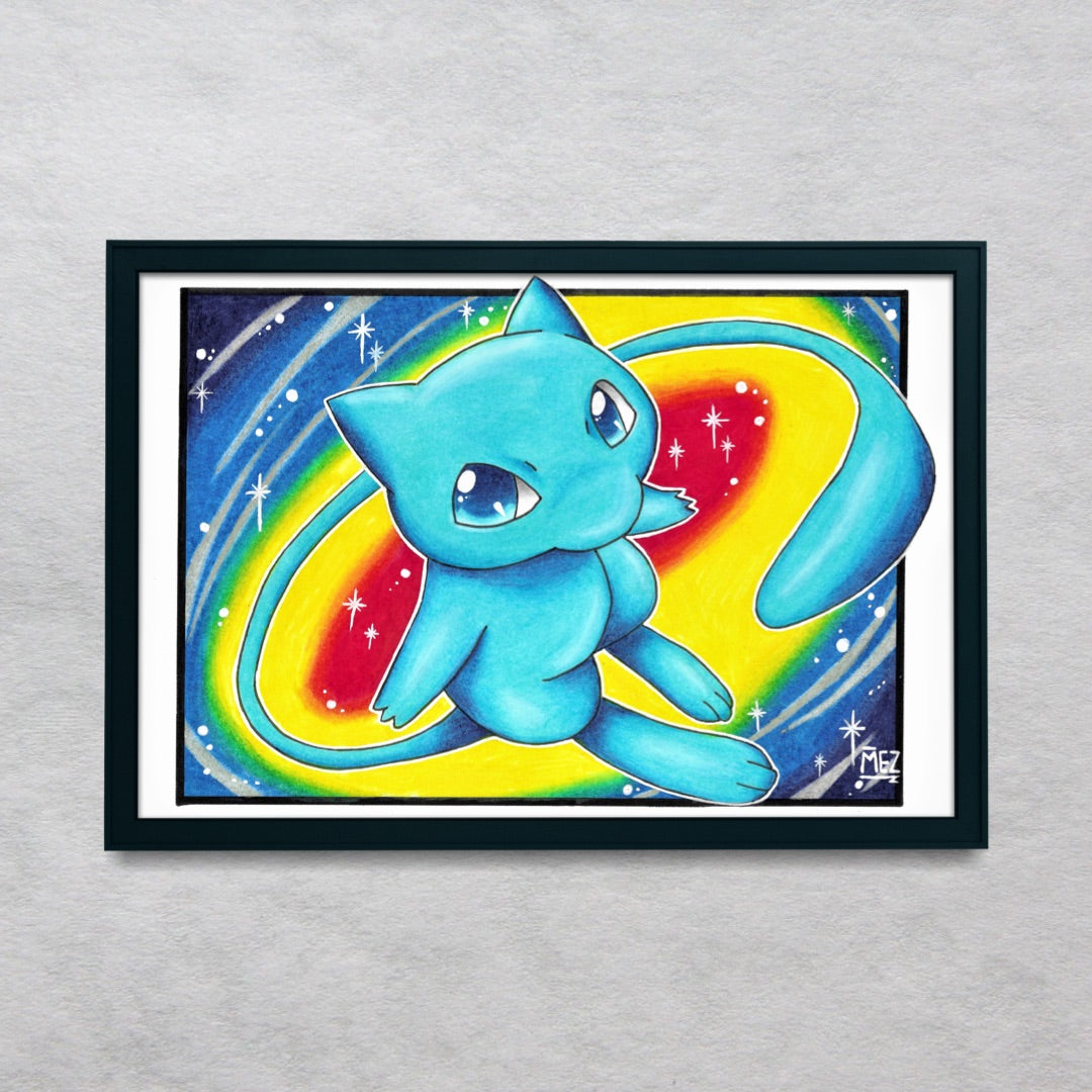 Shiny Mew | art print