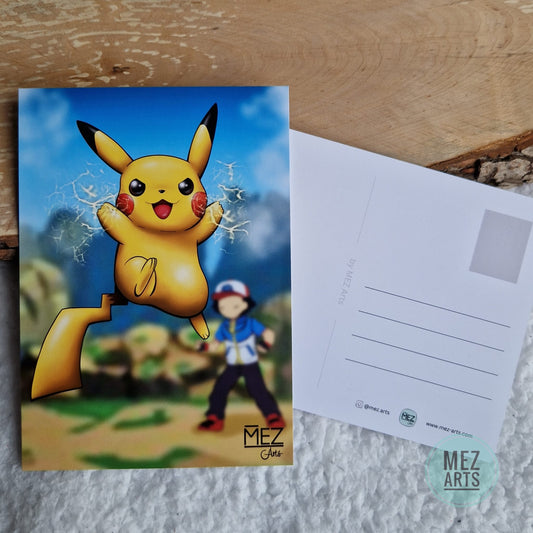 Pikachu | postcard