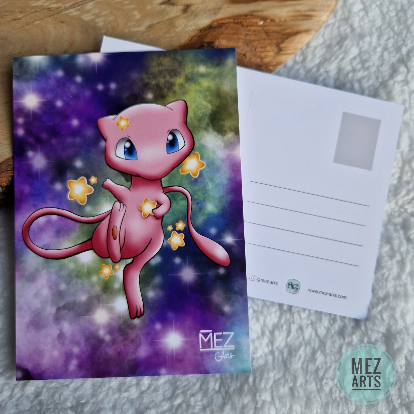 Mew in space | postcard