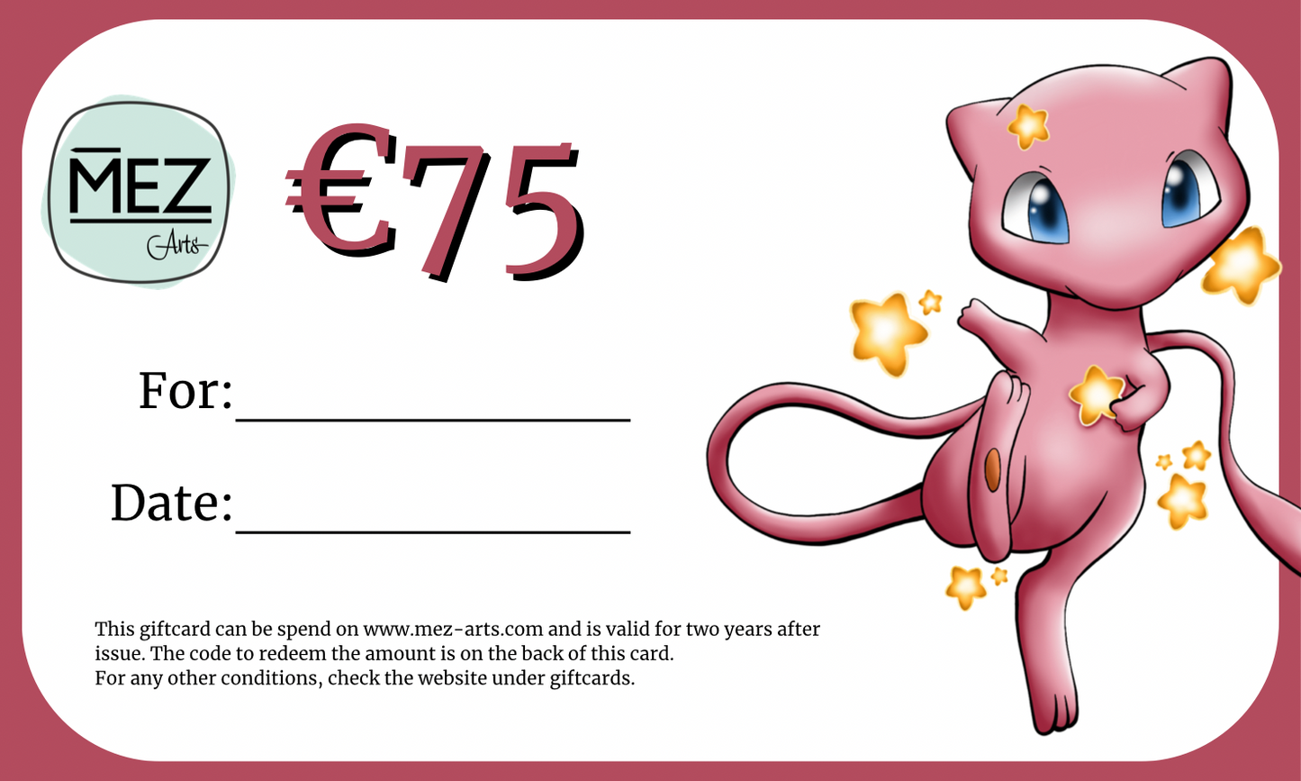 €75 gift card