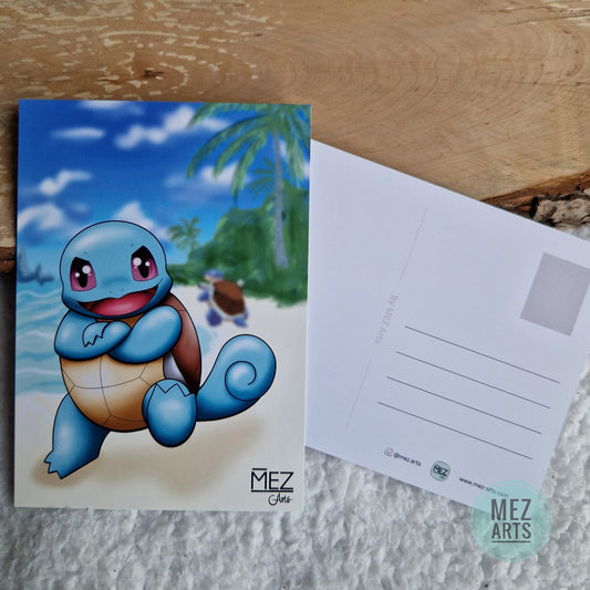 Squirtle | postcard