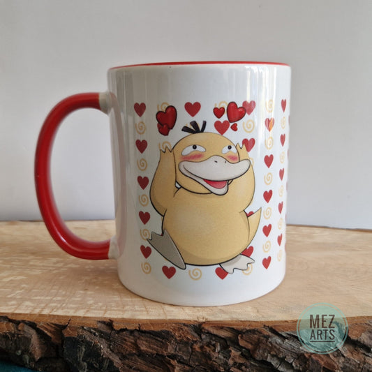 Psyduck in love | mug